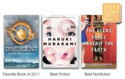 Winners of Favorite Book, Best Fiction & Best Non-Fiction of 2011